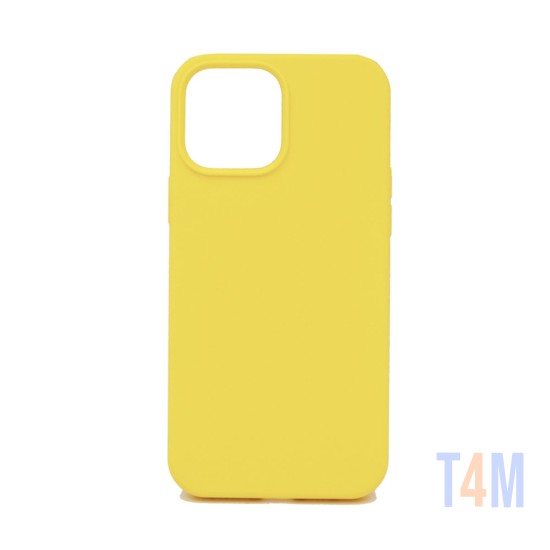 Funda de Silicona para Apple iPhone 13 Pro Amarillo